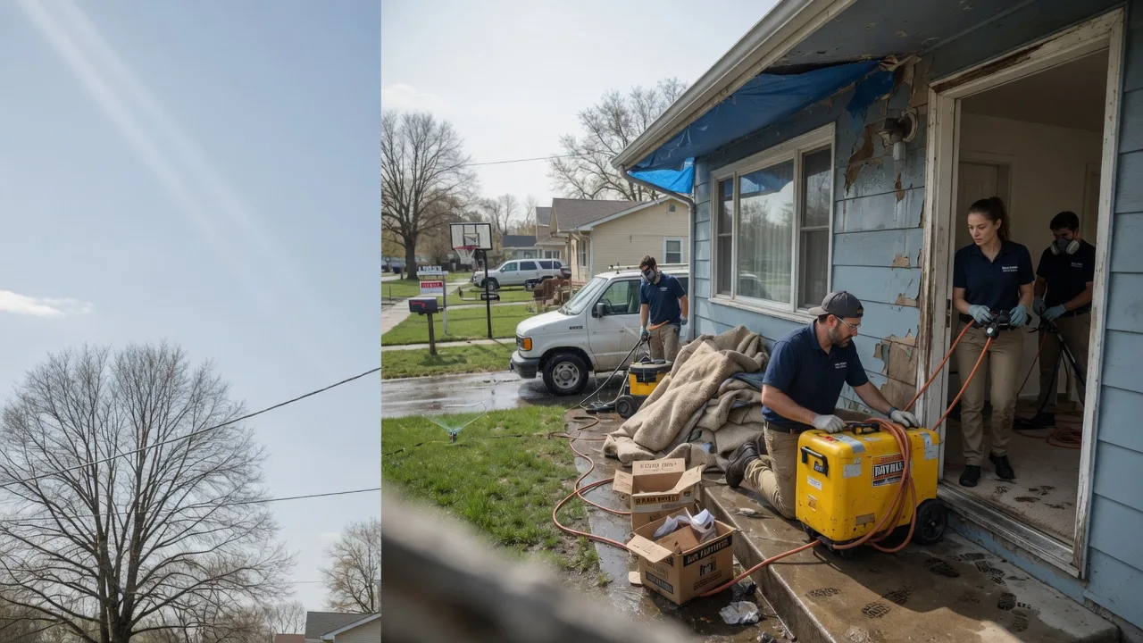 Basement Flood Cleanup in Lamar, OK near me